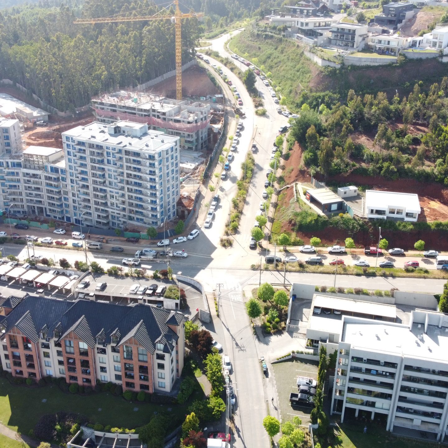 foto aerea proyecto inmobiliario