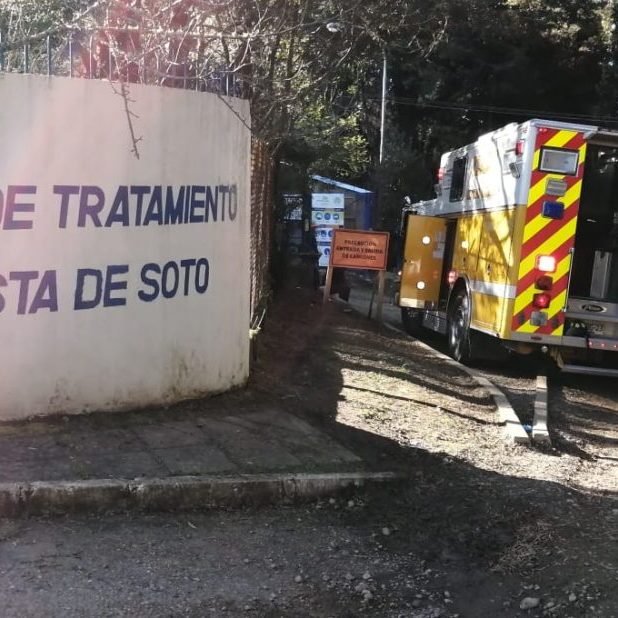 entrada planta tratamiento cuesta de soto